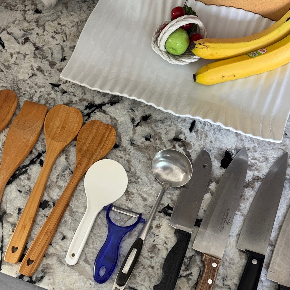 Kitchen Utensil and Knife Set of 12